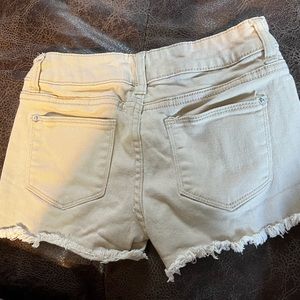 Walmart brand - tan jean shorts size 1